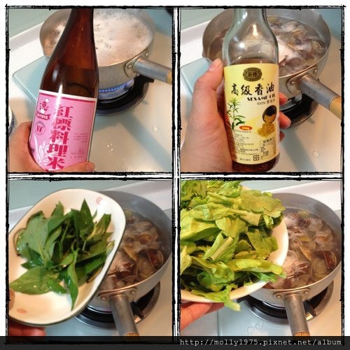 【湯品料理】蛤蠣薑絲茼萵湯