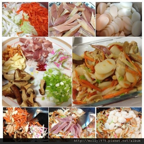 【便當料理】五行蔬菜炒上海年糕