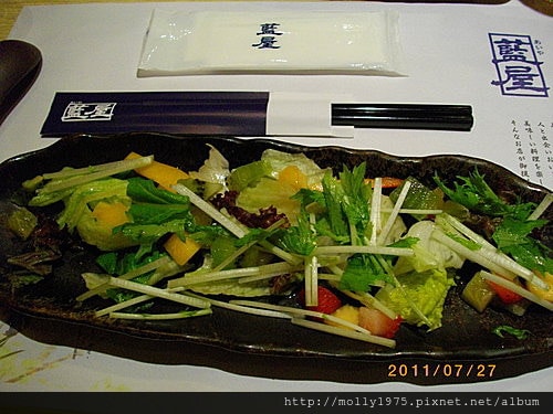 2011年7月27日藍屋日本料理居酒屋-欣欣百貨二樓