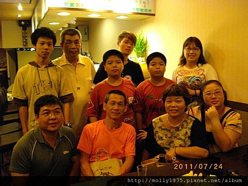 2011年7月24日河野日本料理店-阿姐生日家庭聚會