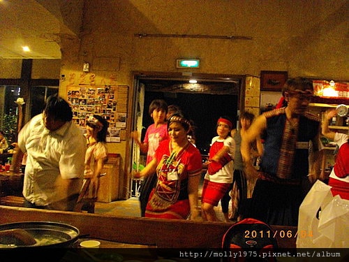 2011年6月4日八里芭達桑原住民餐廳
