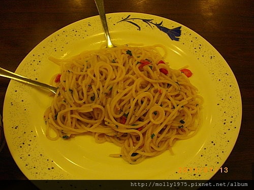 2011年1月13日艾隆義大利麵