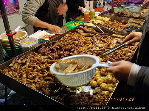 2011年01月29日台中逢甲夜市-將軍滷味