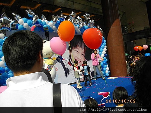 2010年10月2日遇見迷你彬及阿寶