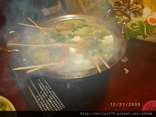 20091231饒河街夜市小火鍋