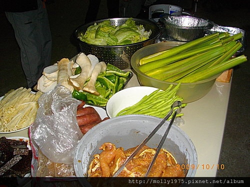 2009年10月-烤肉