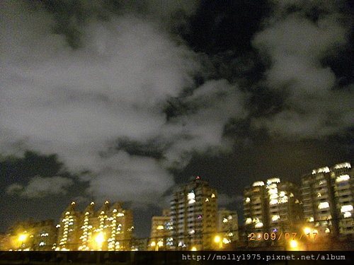 2009年7月-大直橋-汐止河濱夜騎