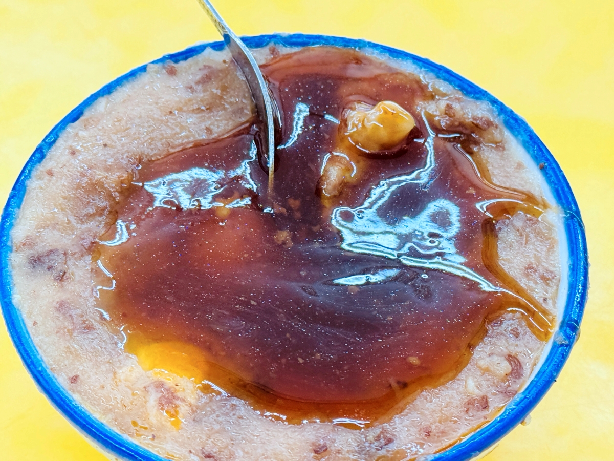 台北 大橋頭捷運站 寧夏夜市 台灣小吃 寧夏鄭記台南碗粿 虱目魚焿 - 第5張圖 Ricebowlcake20250806170606 IMG