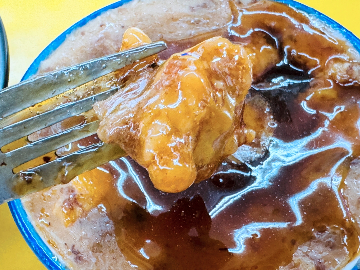 台北 大橋頭捷運站 寧夏夜市 台灣小吃 寧夏鄭記台南碗粿 虱目魚焿 - 第6張圖 Ricebowlcake20250806170800 IMG